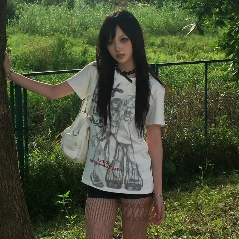 Cathy Dollette Anime Short Sleeve Tee Shirt