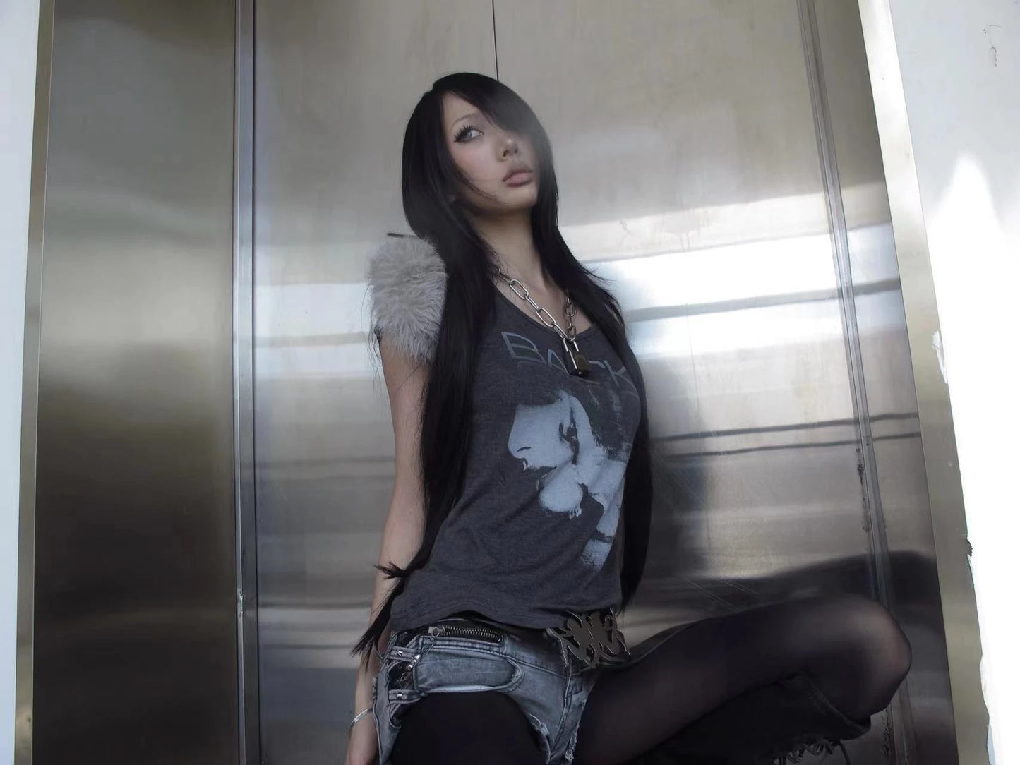 Cathy Dollette Short Sleeve Vintage Gothic Tee