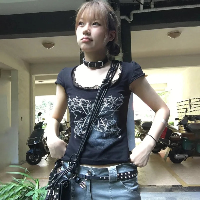 Cathy Dollette Trashy Black Top