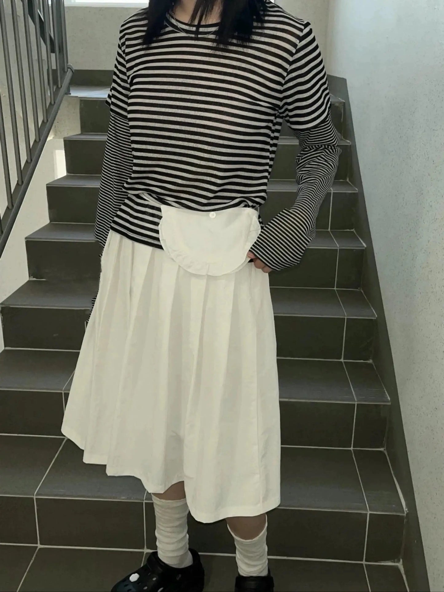 Cathy Dollette Korean Style Plaid Skirt Hight Waist Vintage Skirts Japanese 2000s Streetwer A-line Middle Skirts E-girls