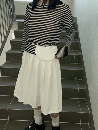 Cathy Dollette Korean Style Plaid Skirt  Hight Waist  Vintage Skirts Japanese 2000s Streetwer A-line Middle Skirts E-girls