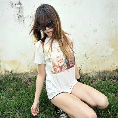 Cathy Dollette Grunge Short Sleeve T Shirt