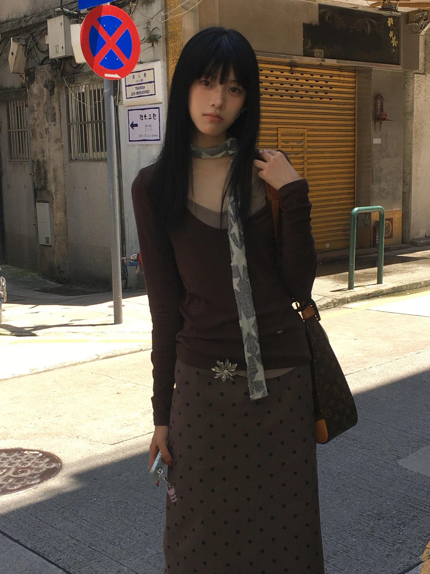Cathy Dollette Korean Style   Long Sleeve Patchwork Tee Top  Grunge Top2000s Japanese Tshirts