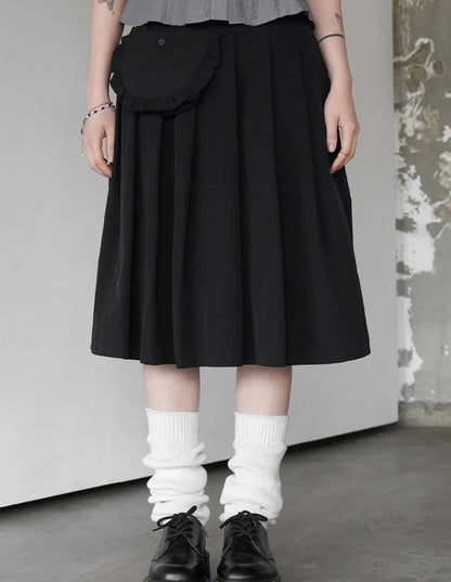 Cathy Dollette Korean Style Plaid Skirt  Hight Waist  Vintage Skirts Japanese 2000s Streetwer A-line Middle Skirts E-girls