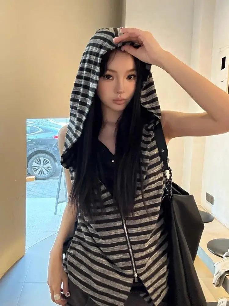 Cathy Dollette Hooded Tank Camisole