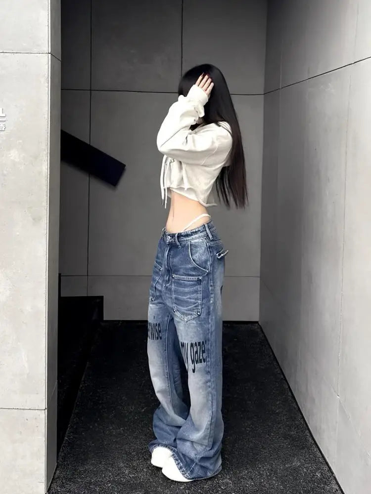 Cathy Dollette Streetwear Graphic T Shirts  Hooded Print Autumn TopKorean Fashion 2000s Clothes  Tees Female Clothing