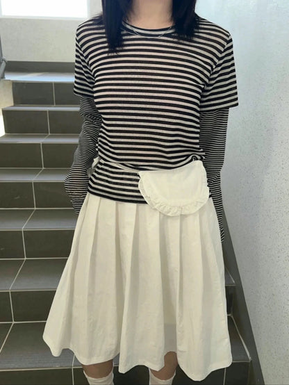 Cathy Dollette Korean Style Plaid Skirt  Hight Waist  Vintage Skirts Japanese 2000s Streetwer A-line Middle Skirts E-girls