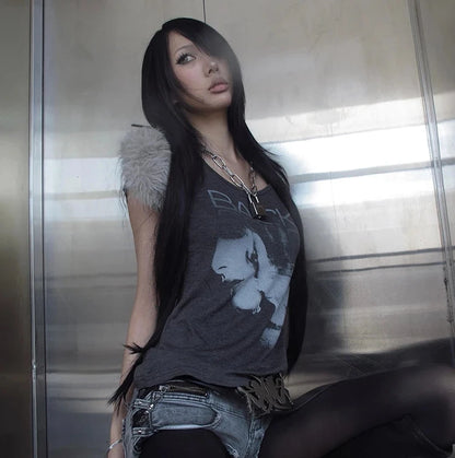 Cathy Dollette Short Sleeve Vintage Gothic Tee