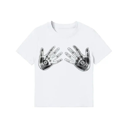 Cathy Dollette Cotton Graphic T Shirts Woman Clothes Short Sleeve Summer TopFunny Print Tees Female Clothing 2000s Clothes  Goth