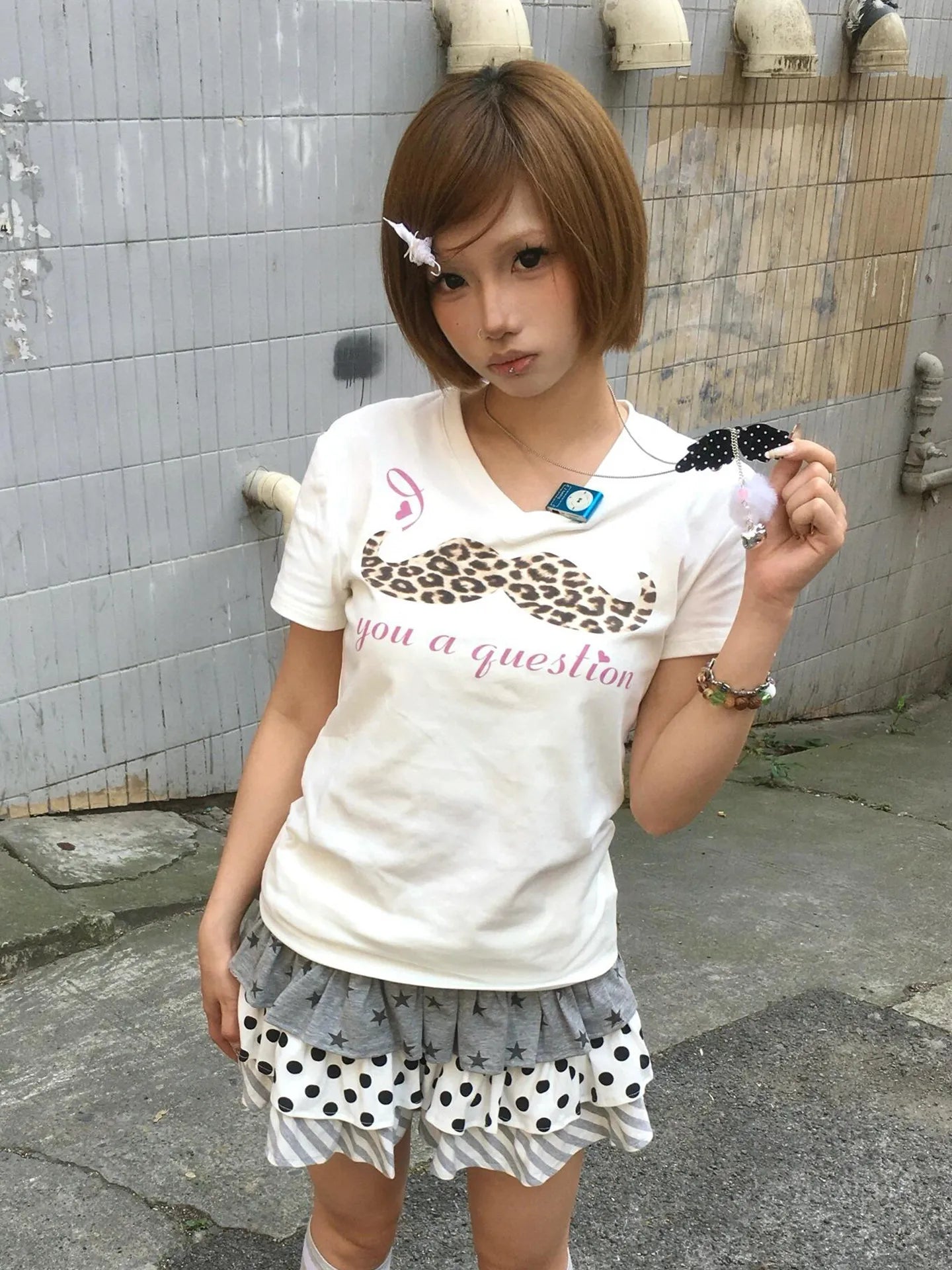 Cathy Dollette Short Sleeve Leopard
