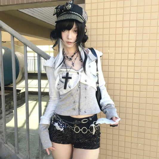 Cathy Dollette Gothic Harajuku Knitwear