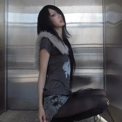 Cathy Dollette Short Sleeve Vintage Gothic Tee