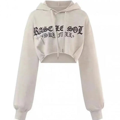 Cathy Dollette Streetwear Graphic T Shirts  Hooded Print Autumn TopKorean Fashion 2000s Clothes  Tees Female Clothing
