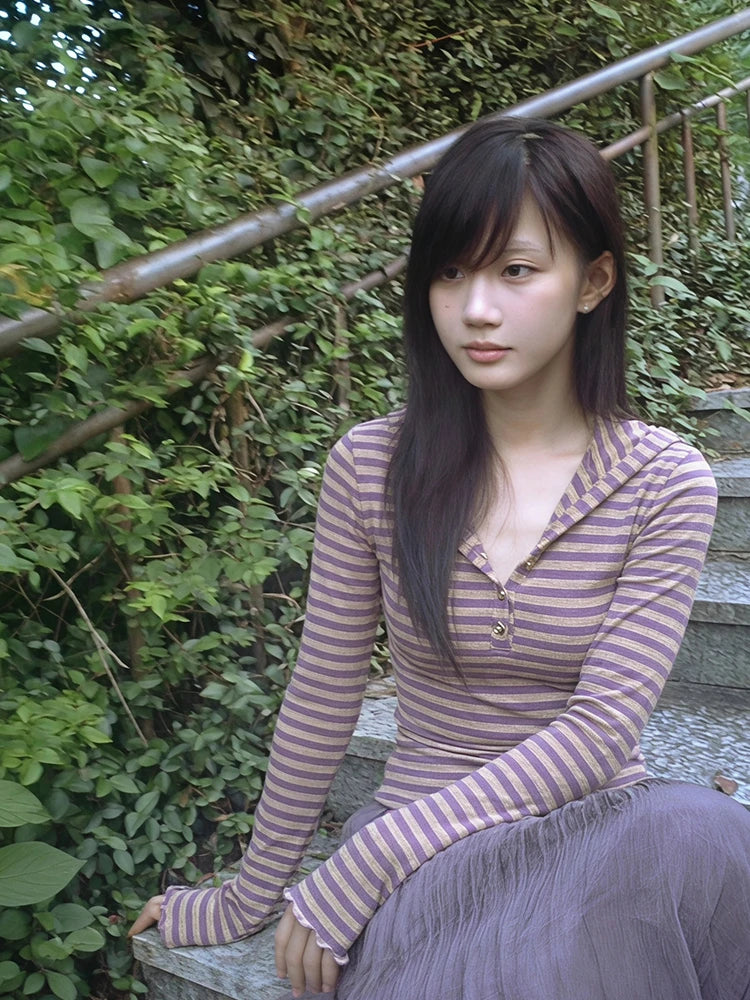 Cathy Dollette Striped Hoodie