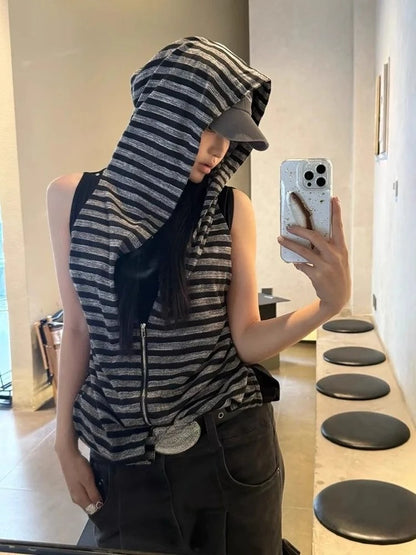 Cathy Dollette Hooded Tank Camisole